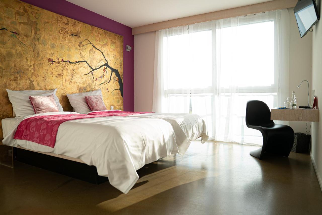 Hotel Schlafstadt Eimeldingen Bagian luar foto
